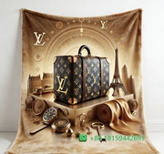 Louis Vuitton Throw Blankets